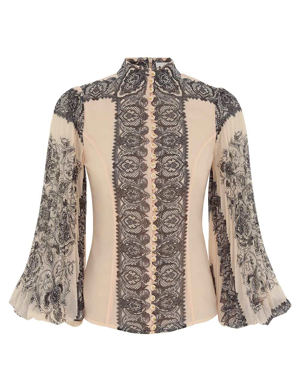 Pleated Blouse Sunray