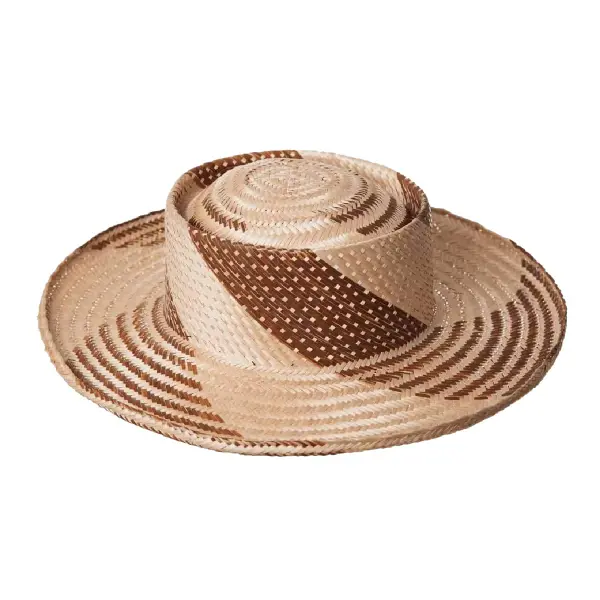 light brown felt hat – L   Coveti