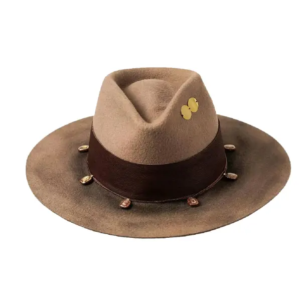 Black straw hat – L   Coveti