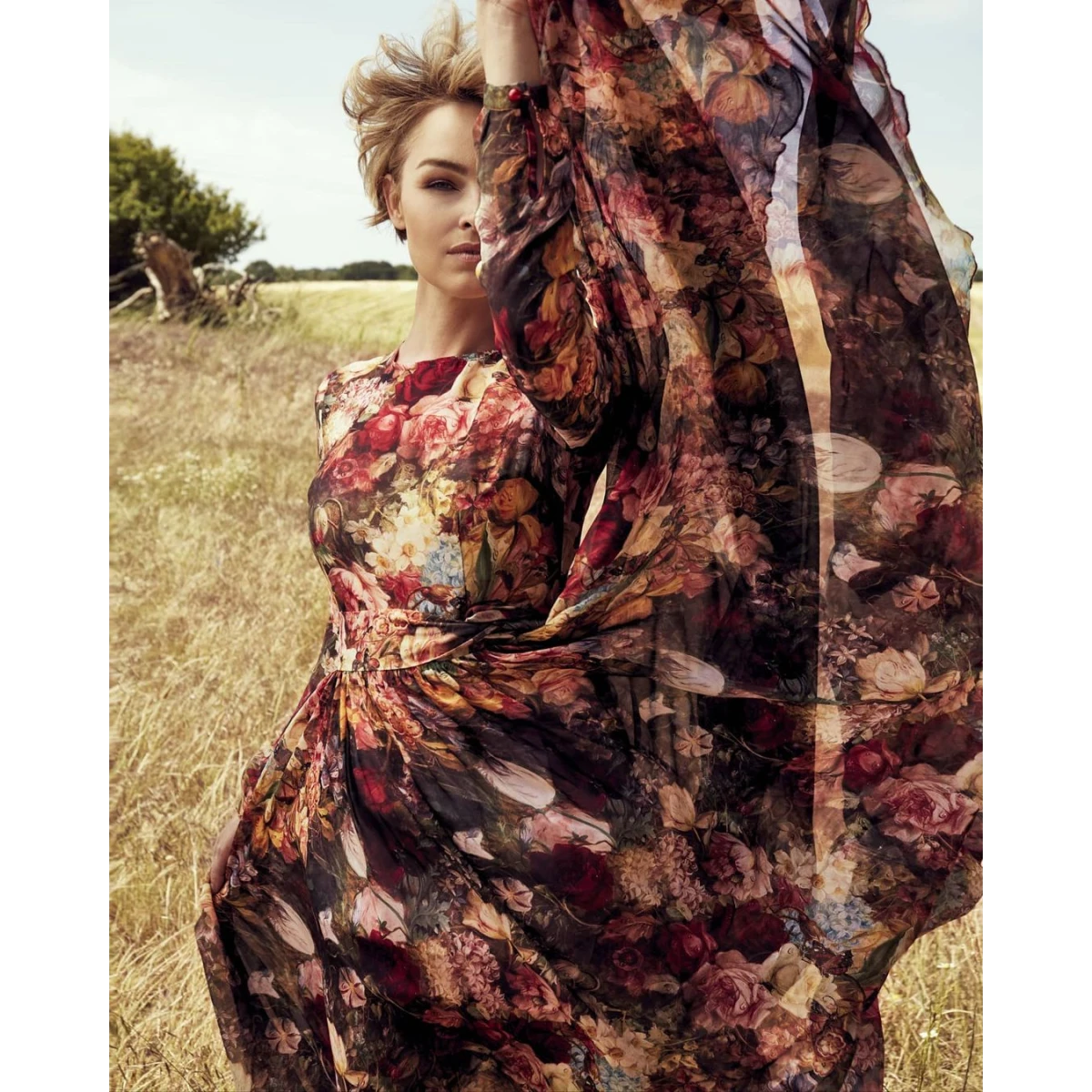 women wearing matsouri Silk dress Flora