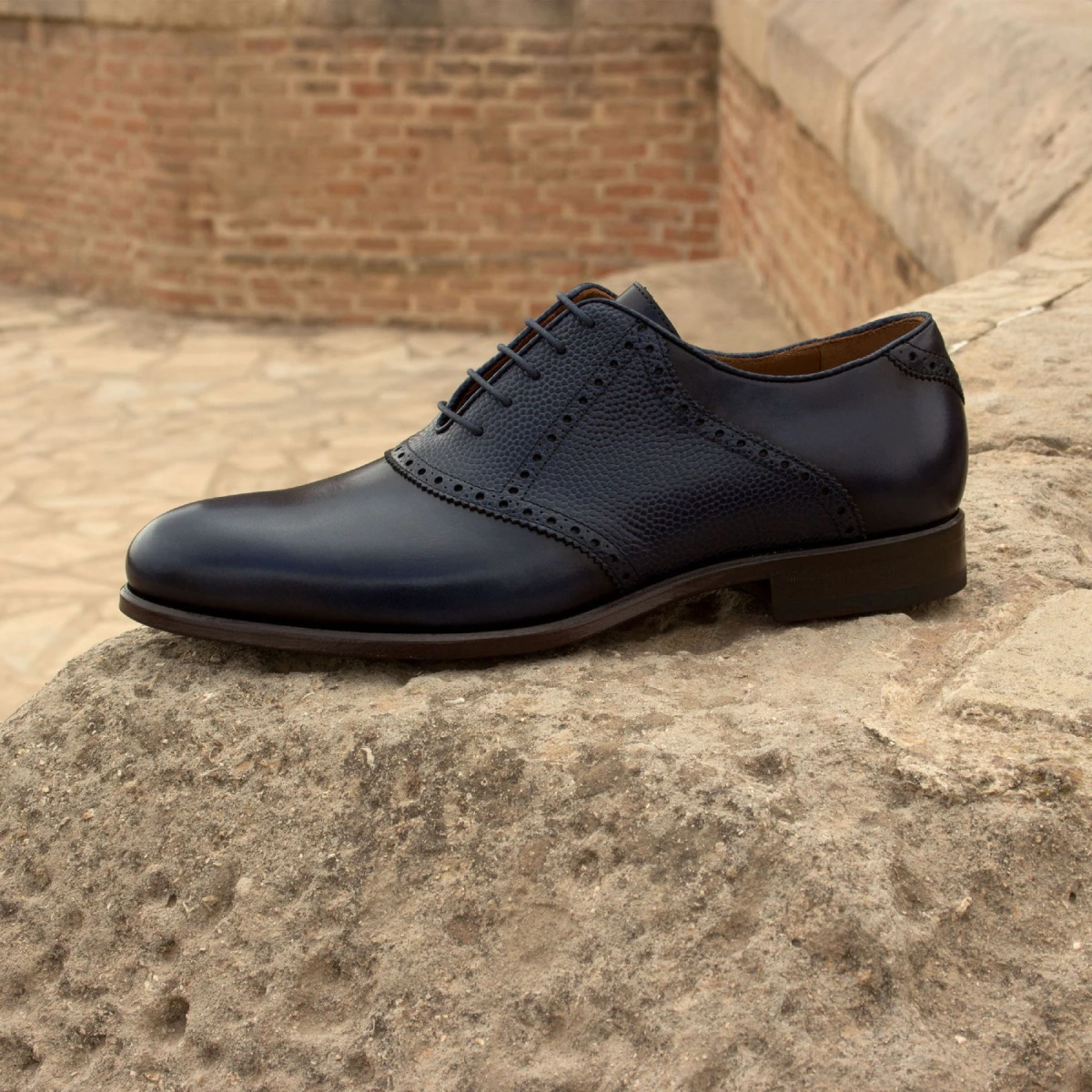 Blue Mens Dress Shoes