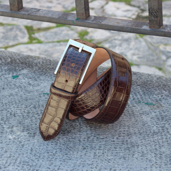 brown designer belt