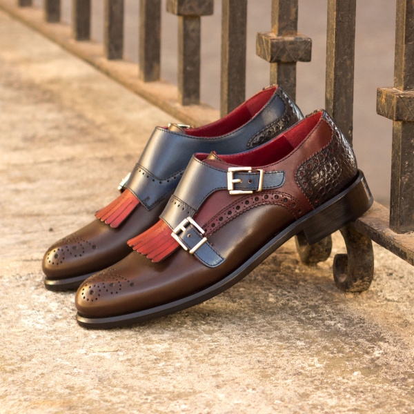 Women's Kiltie Monk Strap