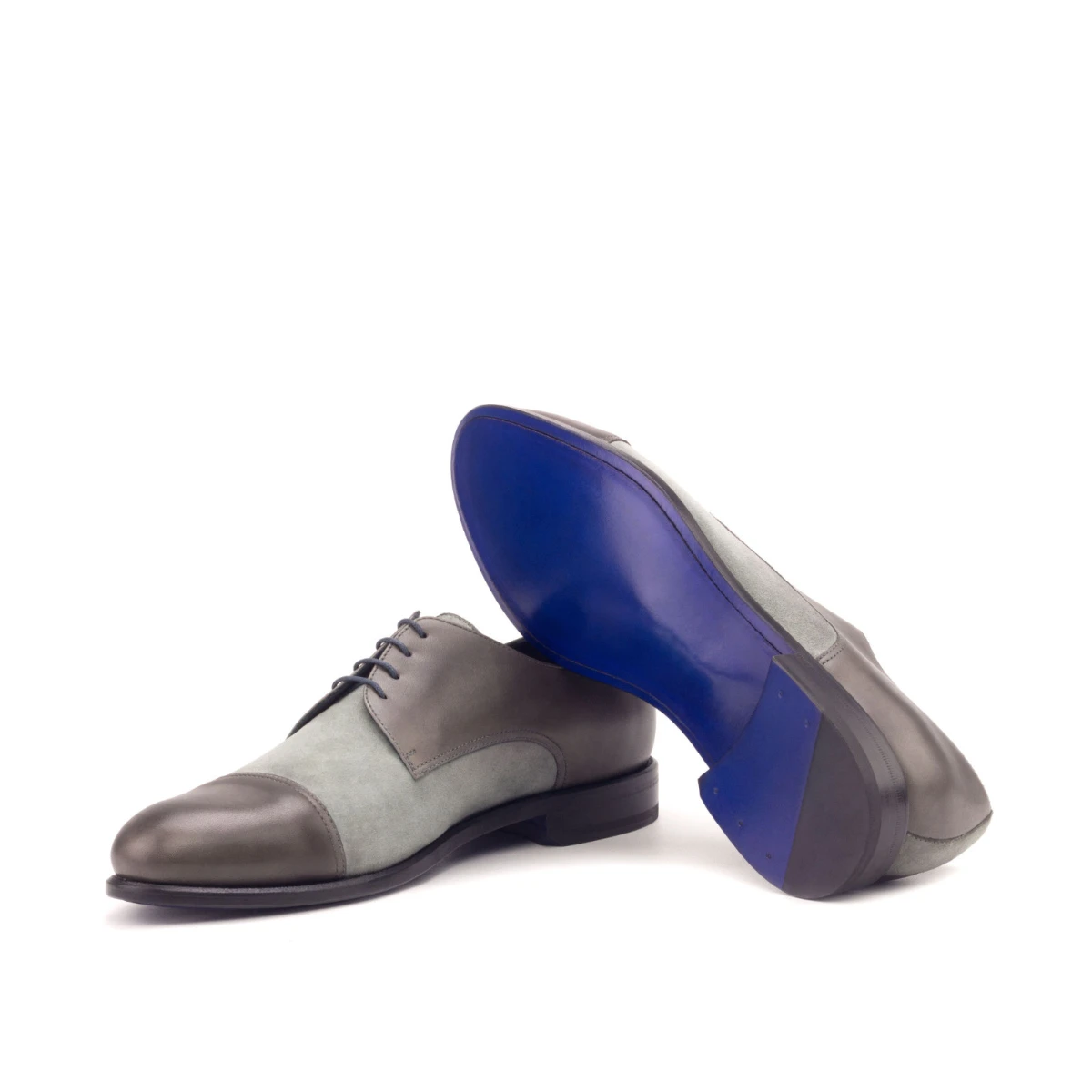 Grey Derby Shoes