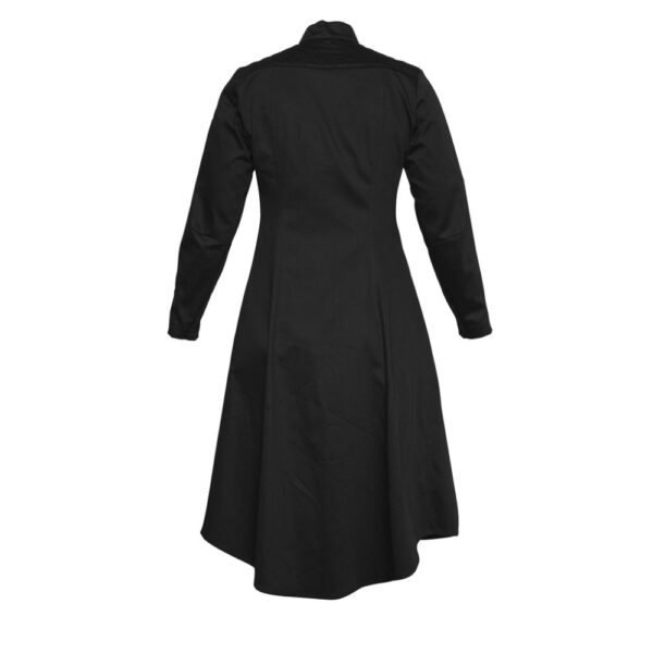 Asymmetric blazer dress black – 34   Coveti