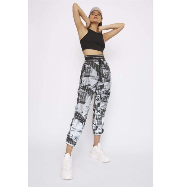 The turbulent holographic high waisted biker trouser – 6   Coveti