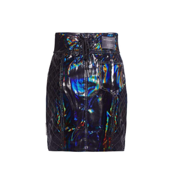 The turbulent holographic high waisted biker trouser – 6   Coveti