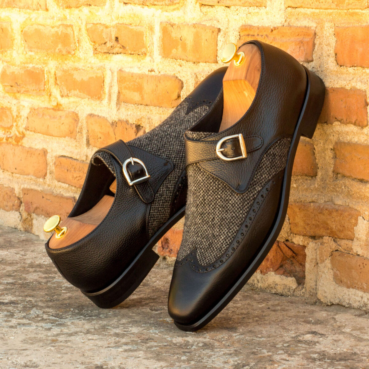 monk strap shoes