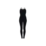 black yoga jumpsuit Black Yoga Jumpsuit Activewear black jumpsuit Coveti