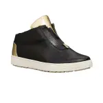 Kush Leather High-Top Black Sneakers Shoes women shoes Coveti