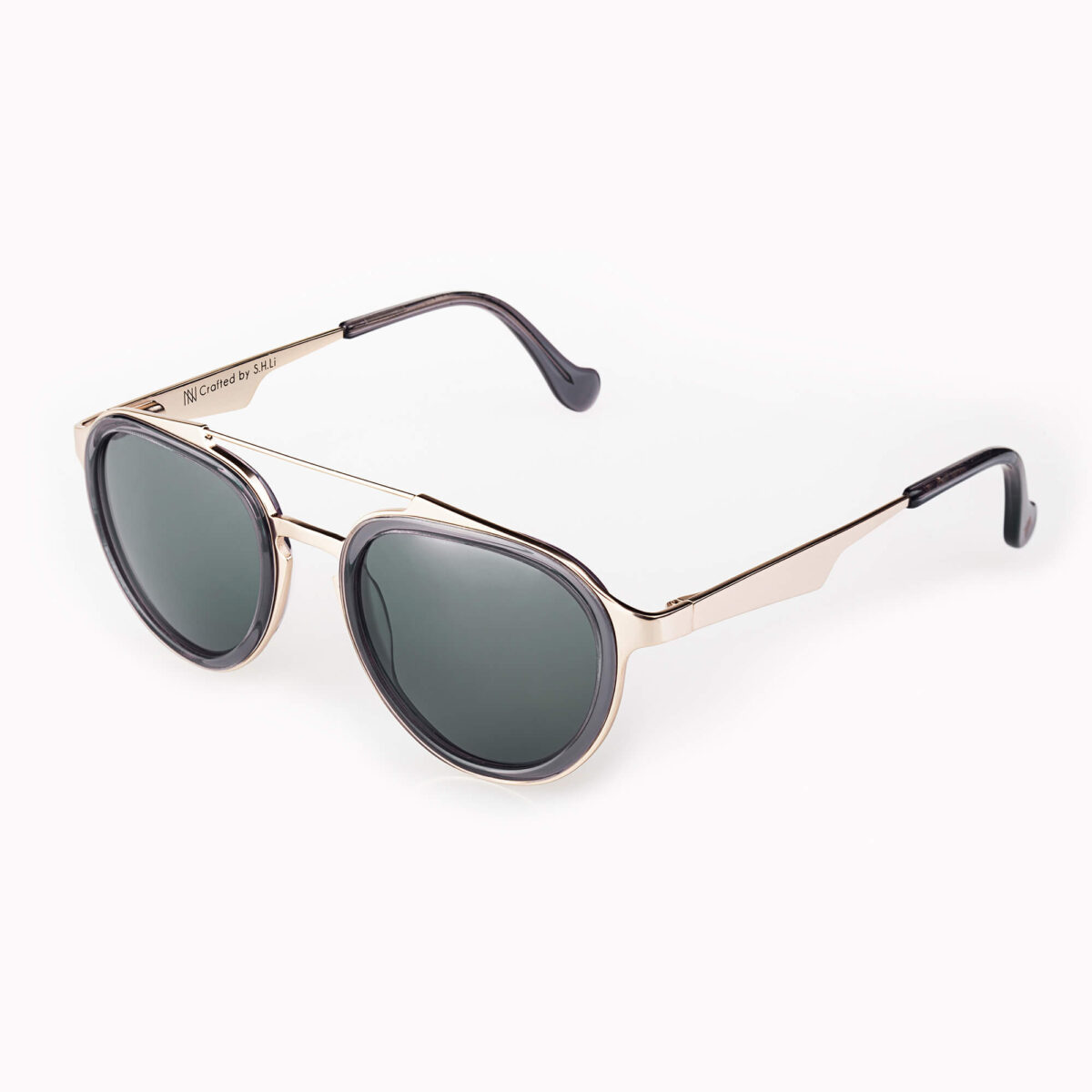 Neo-Ne men’s argos gold metal sunglasses Men Black Coveti