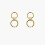 Tali 24 Karats Gold Plated Bronze Earrings Earrings best seller Coveti