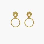Nikah 24 Karats Gold Plated Bronze Earrings Earrings best seller Coveti