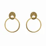 Milue 24 Karats Gold Plated Bronze Earrings Earrings best seller Coveti
