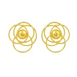 Flor Amazona women’s coralina gold earrings Jewelry  Coveti