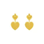 Flor Amazona women’s lovelia short gold earrings Earrings  Coveti