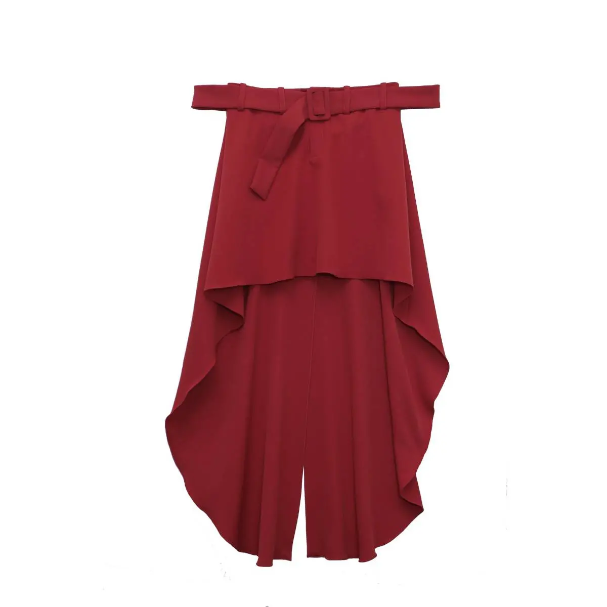 Alejandra de coss women´s  asymmetric red top Clothing classic color Coveti