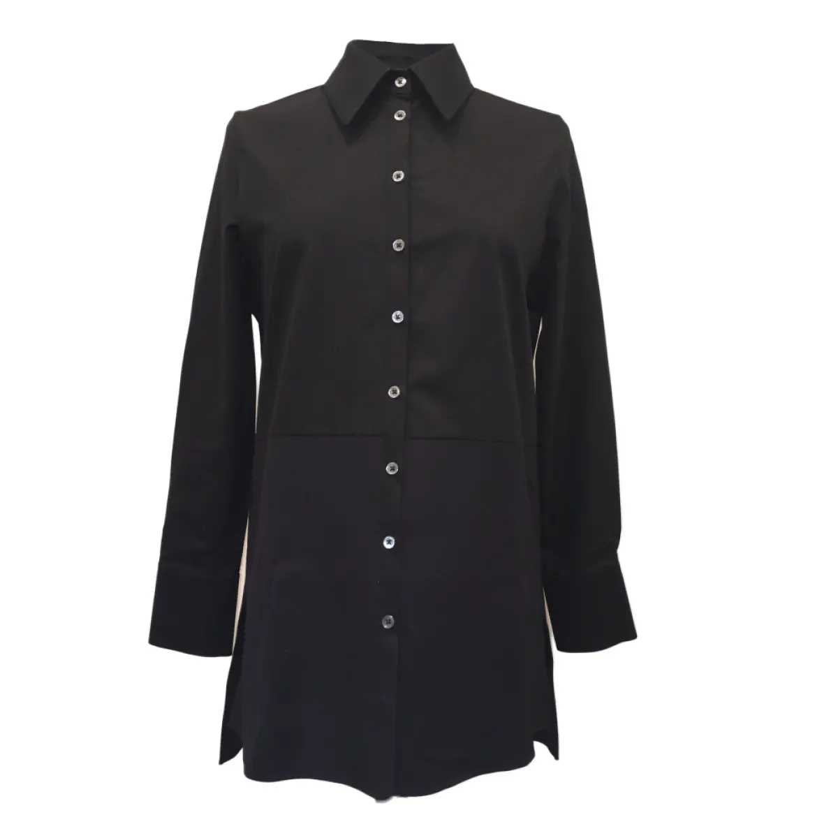 Hugh Black Shirt – size 10   Coveti