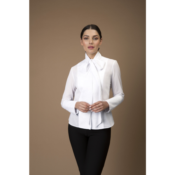 Leslie White Shirt – size 8   Coveti