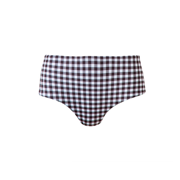 Angeles checkered swimwear bottom Beachwear beachwear Coveti