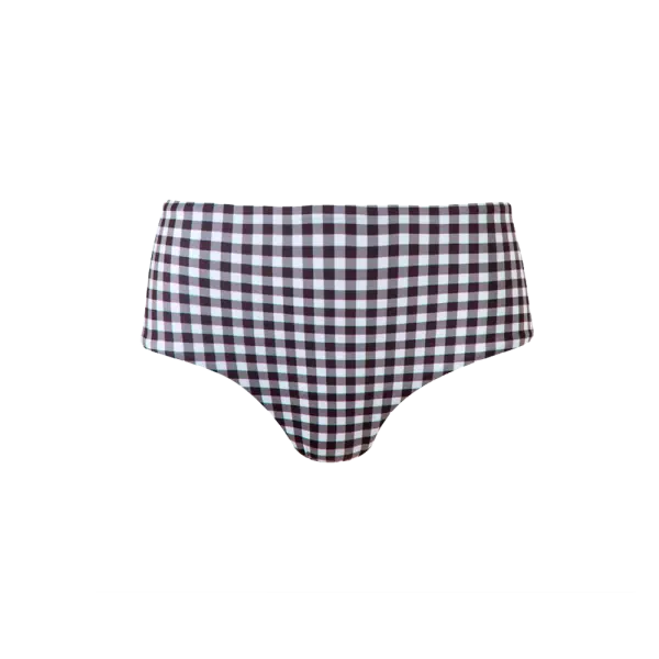 Angeles checkered swimwear bottom Beachwear beachwear Coveti