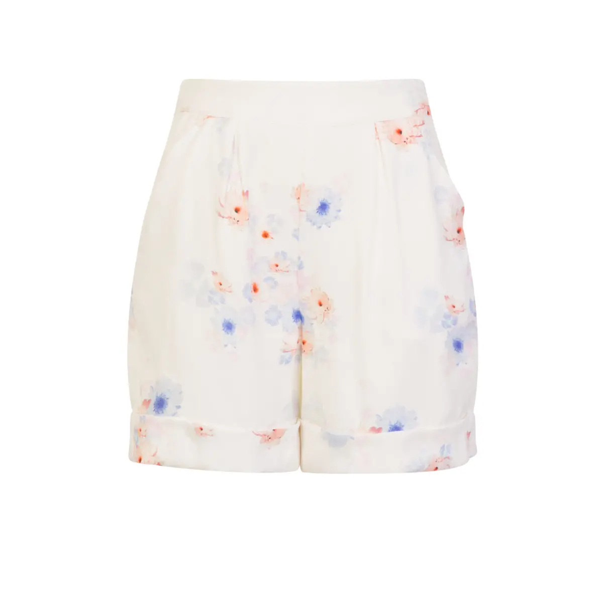 Beach Flower Tailored Shorts Clothing designer Coveti