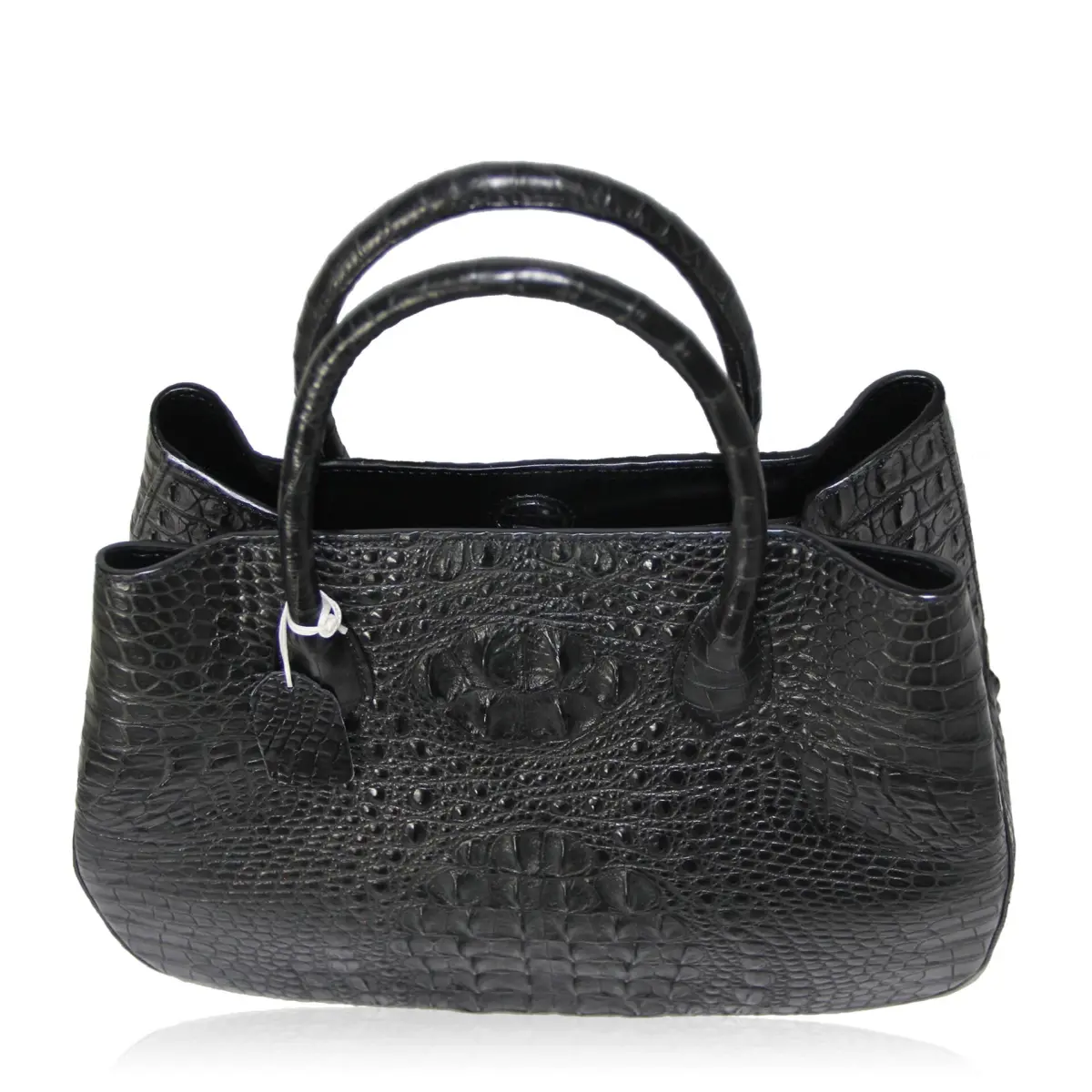 Women’s Black Crocodile Leather Handbag Novel Bags Bangkok Bootery Coveti