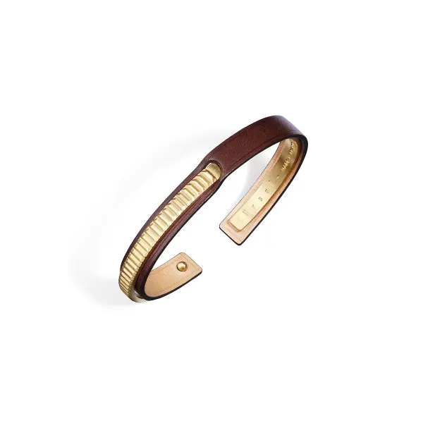 Uraeus Gold Plated Cuff Bracelet   Coveti