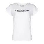 Eli Grita women paradis white organic cotton T-shirt Clothing cotton top Coveti