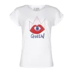 Eli Grita women queen white organic cotton t-shirt Clothing cotton top Coveti