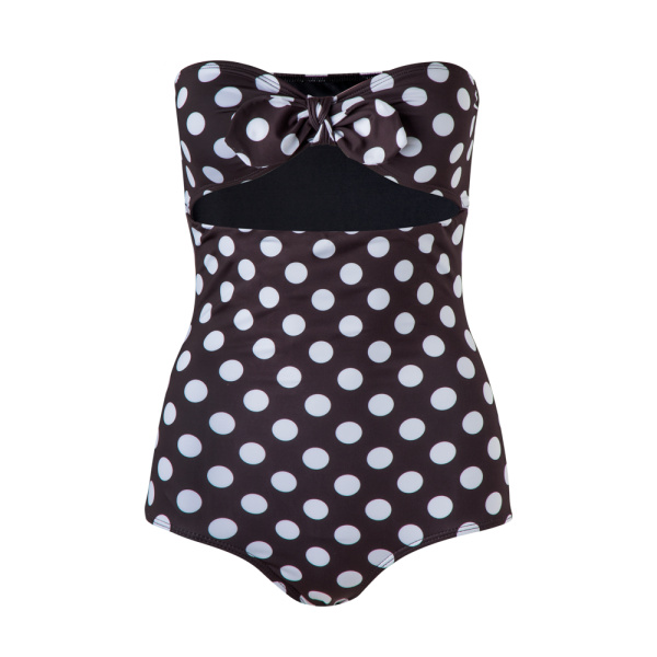 VerdeLimon women’s fiji one-piece polka dot swimsuit Clothing beachwear Coveti