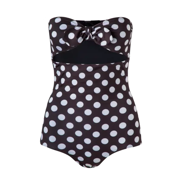 VerdeLimon women’s fiji one-piece polka dot swimsuit Clothing beachwear Coveti