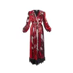 red sequin tuxedo dress Red And Feathers Sequin Tuxedo Dress Clothing Apple Bodyshape Coveti