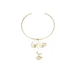 Alejandra de Coss women’s stabile gold plated choker Accessories choker Coveti