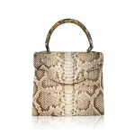 Luana Crocodile Brown Leather Clutch Bag Bags Bangkok Bootery Coveti