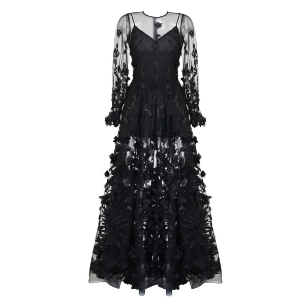 DRESS FABIANA BLACK by MATSOUR'I