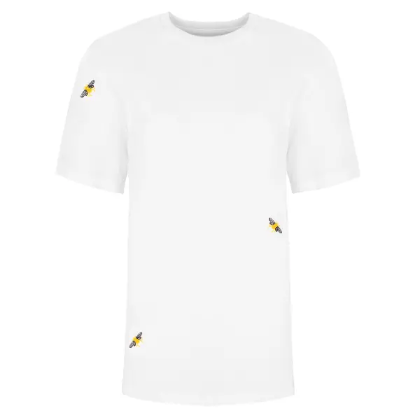 Ingmarson men’s bee embroidered t-shirt Men made in uk Coveti