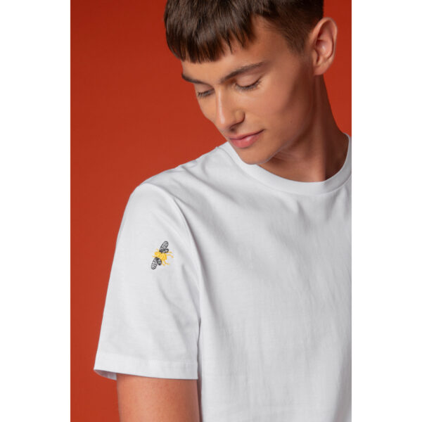 Ingmarson men’s bee embroidered t-shirt Men made in uk Coveti