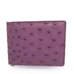 Ostrich Skin Money Clips Wallet