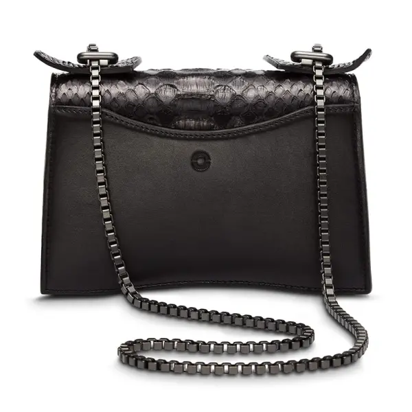 Bvlgari Women's Serpenti Python Crossbody Bag