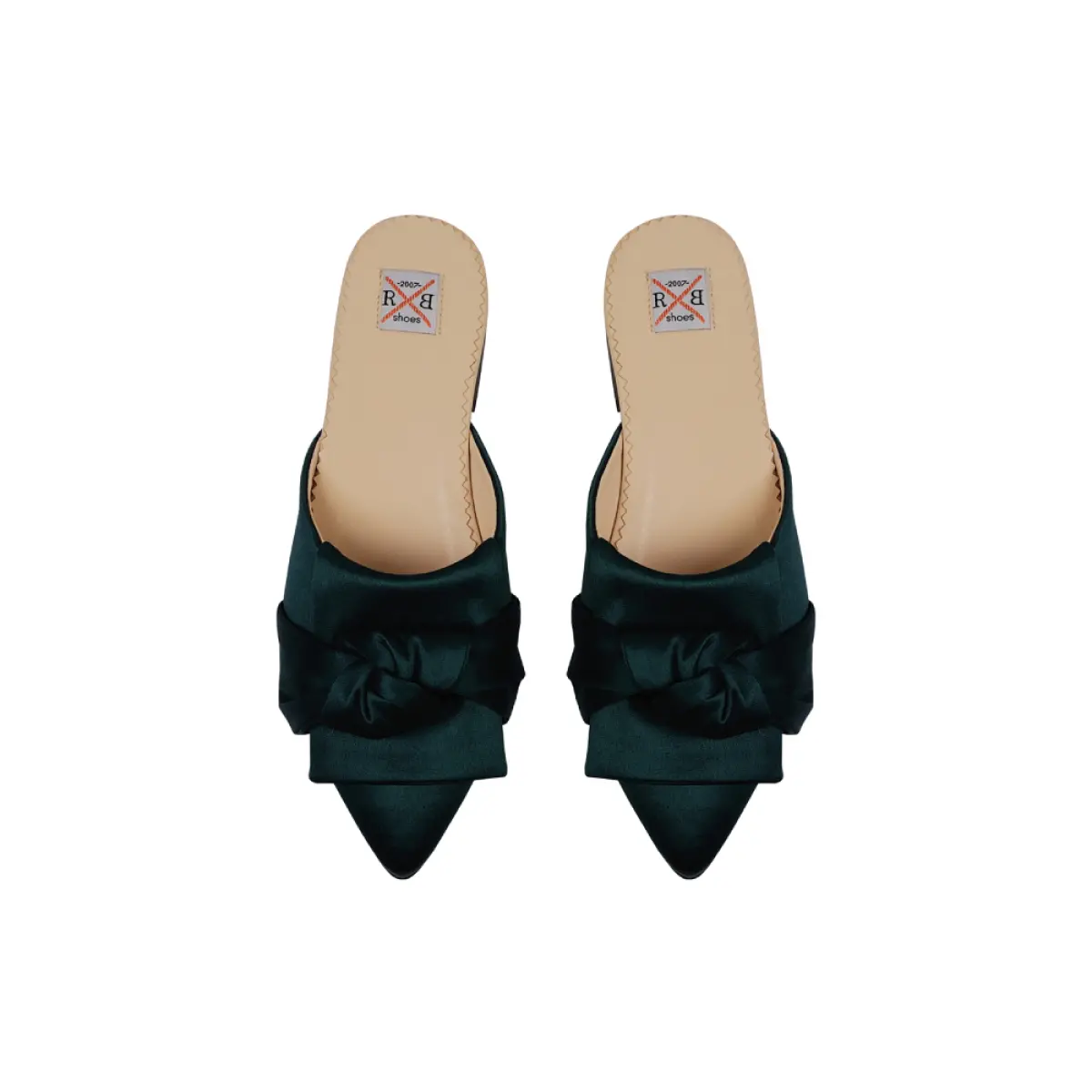 Mia silk mules – 36   Coveti