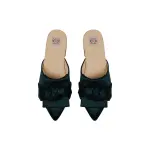 Mia silk mules – 36   Coveti