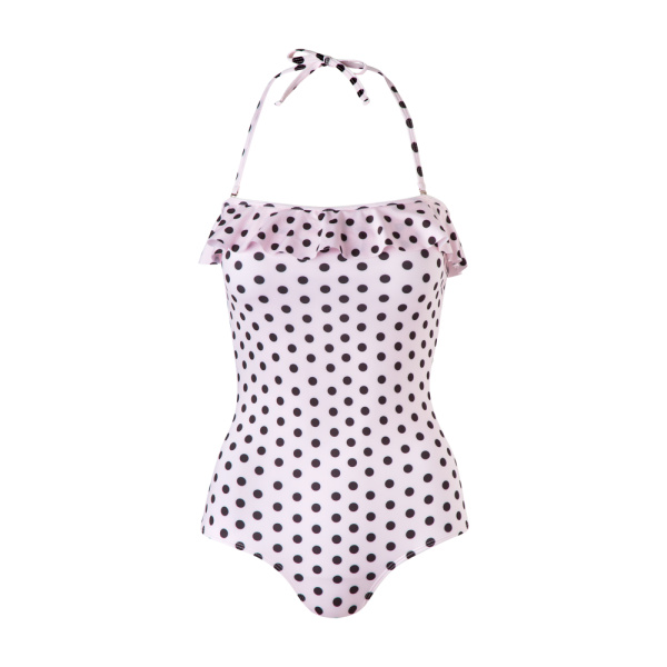 VerdeLimon women’s sevilla one-piece polka dot swimsuit Clothing beachwear Coveti