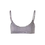 Sol checkered bikini top Beachwear beachwear Coveti