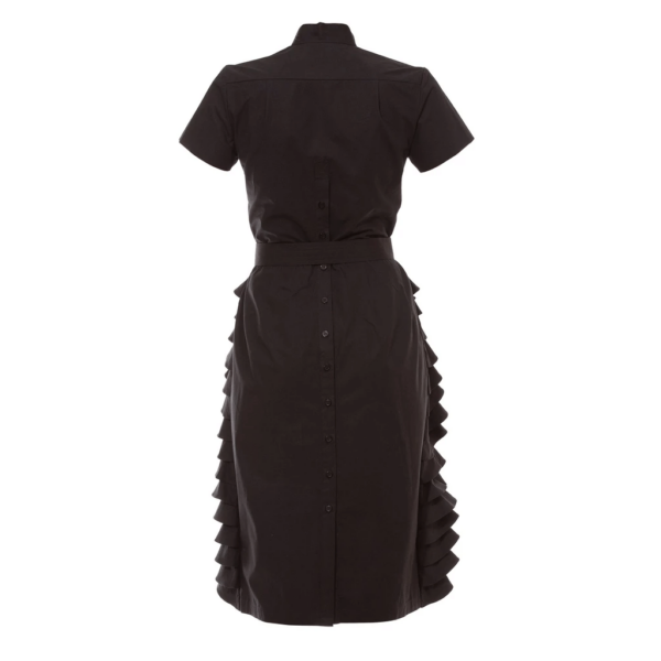 Talented women’s little black ruffle dress Clothing Black Coveti