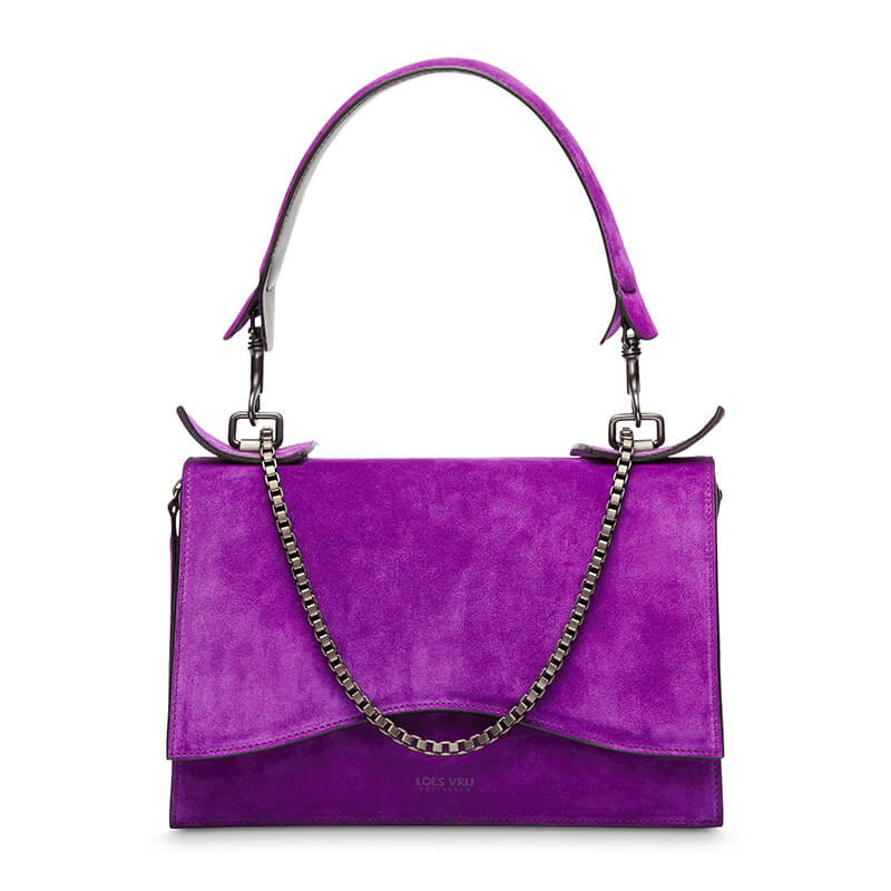 purple handbag uk