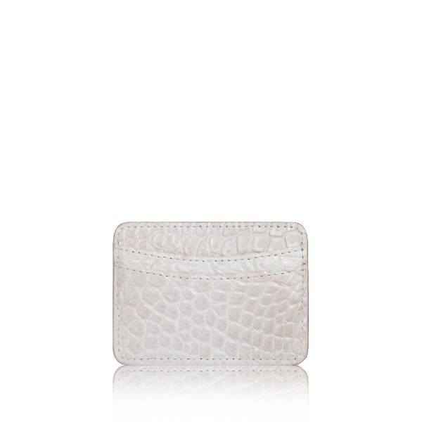 Crocodile Leather Pearl Cardholder Accessories Bangkok Bootery Coveti