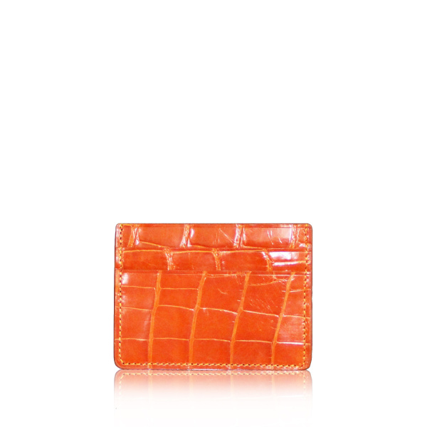 Crocodile Leather Mango Cardholder Accessories Bangkok Bootery Coveti