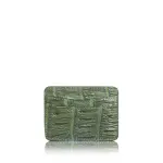 Crocodile Leather Olive Cardholder Accessories Bangkok Bootery Coveti