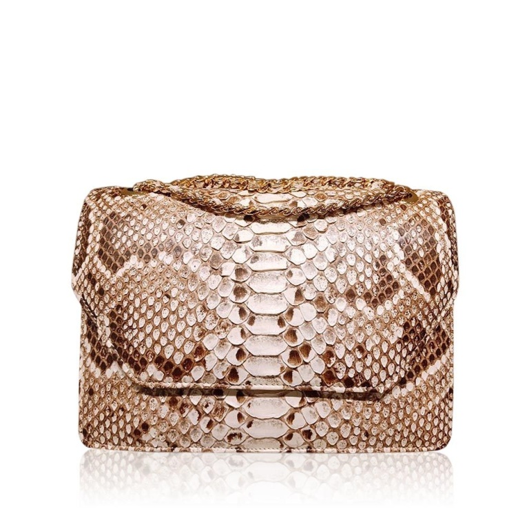 Luana Crocodile Brown Leather Clutch Bag Bags Bangkok Bootery Coveti
